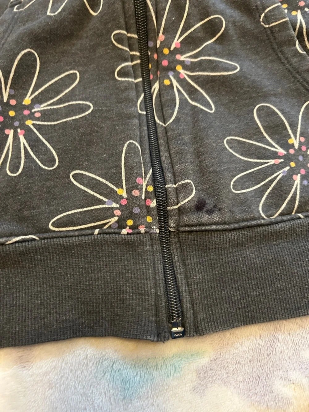 Cat & Jack black zip